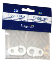 Clips Flagga 2-pack Flagmore